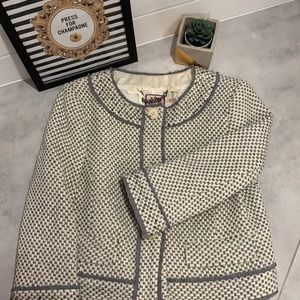Juicy Couture checkered Tweed Blazer / Waist Coat with Buttons